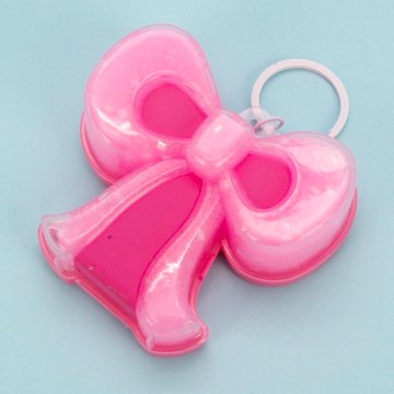 Horizon Group USA Slimygloop Pink Bingsu Icy Slime Bubblegum Scented Bow Bag Clip