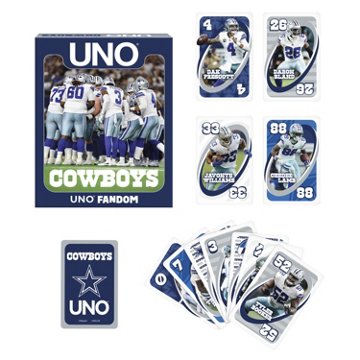 UNO Fandom NFL Dallas Cowboys Edition Card Game