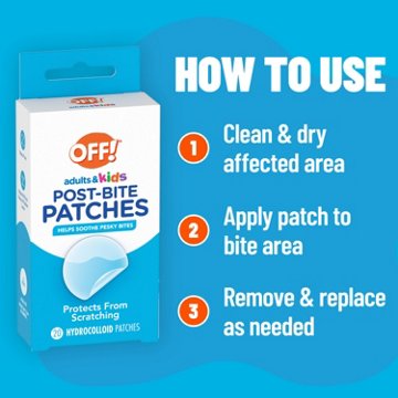 OFF! Adult & Kids Post-Bite Patches