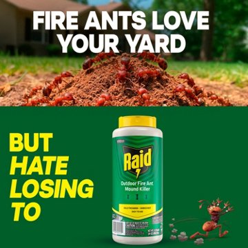 Raid Outdoor Fire Ant Mound Killer