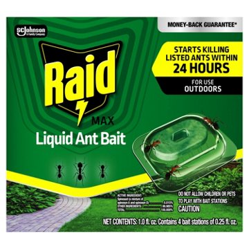 Raid Max Liquid Ant Bait, 4 ct