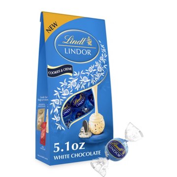 Lindt Lindor Cookies & Creme White Chocolate Truffles