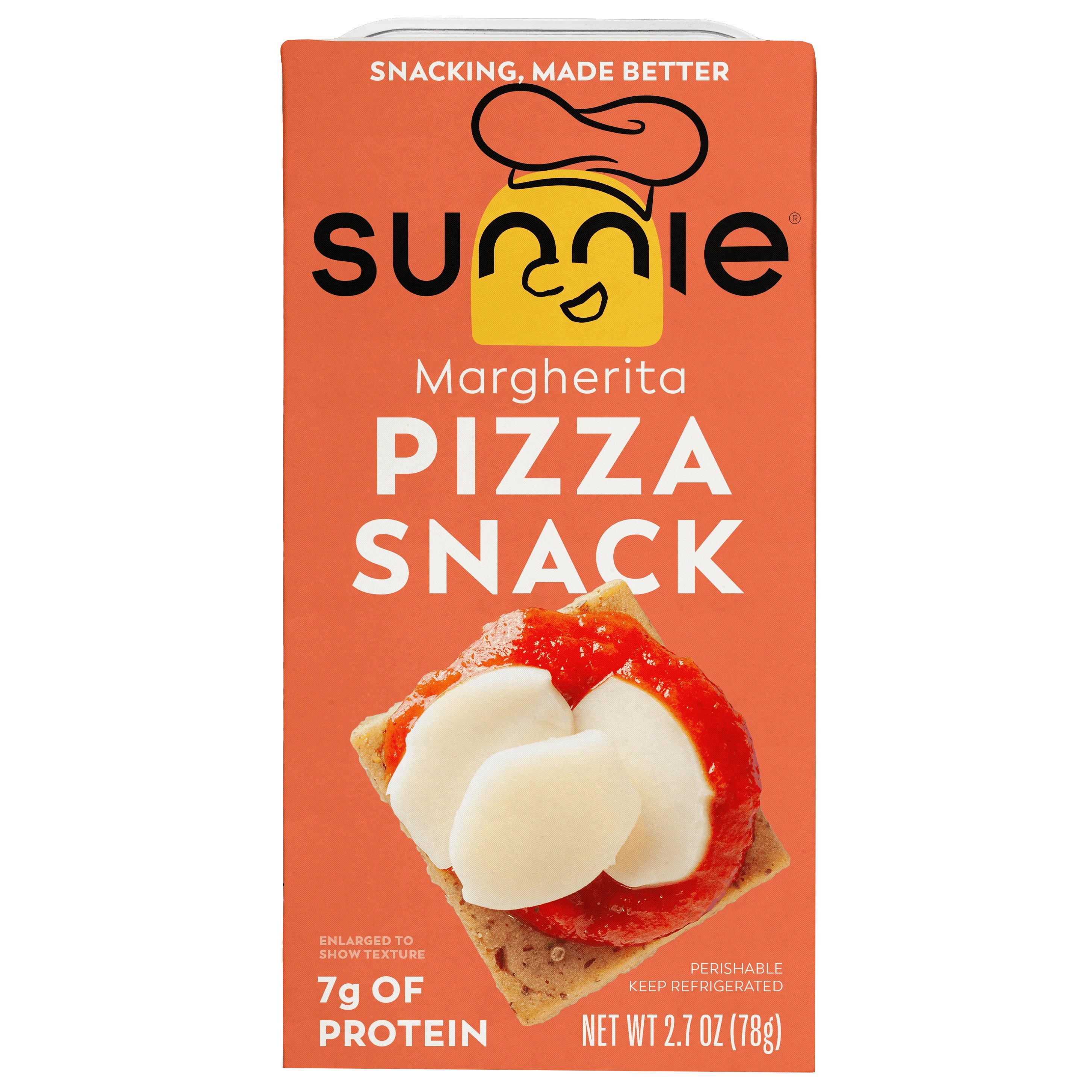 Sunnie Margherita Pizza Snack, 2.7 oz | Central Market - Really