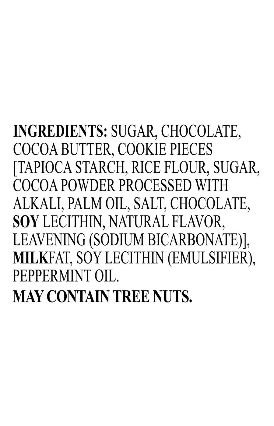 Lindt Excellence Crunchy Mint Cookie Dark Chocolate Bar; image 3 of 4