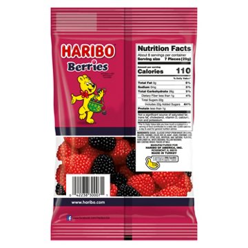 Haribo Berries Gummi Candy - Share Size