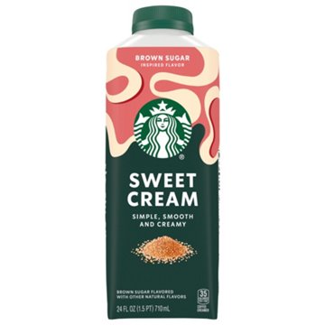 Starbucks Sweet Cream Coffee Creamer - Brown Sugar