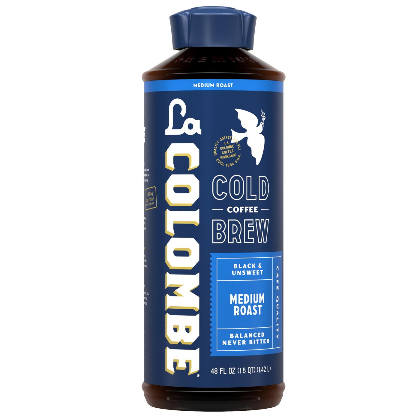 La Colombe Unsweet Medium Roast Cold Brew Coffee; image 1 of 4