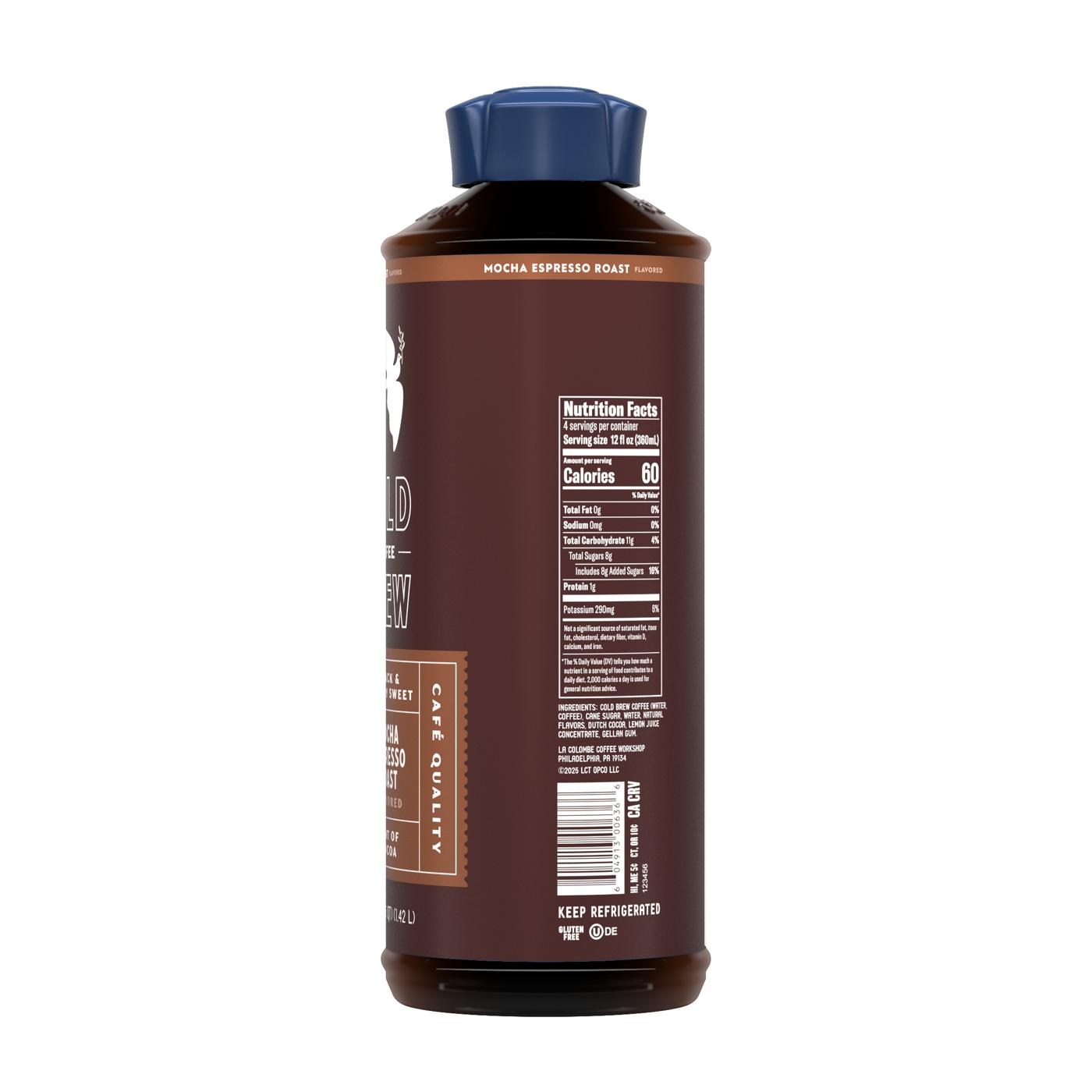 La Colombe Mocha Espresso Roast Cold Brew Coffee; image 2 of 3