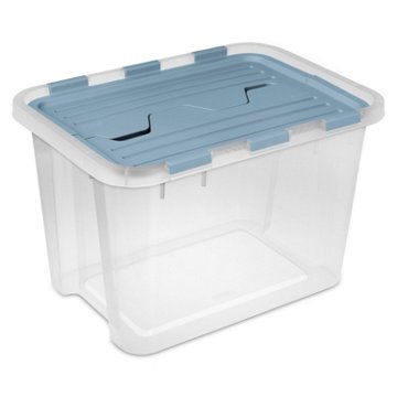Sterilite 30 Quart Hinged Lid Container