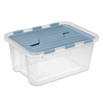 Sterilite 20 Quart Hinged Lid Container