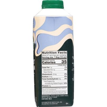 Starbucks Sweet Cream Coffee Creamer - Vanilla