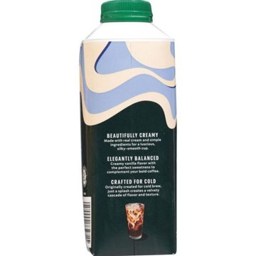 Starbucks Sweet Cream Coffee Creamer - Vanilla