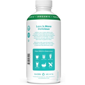 Malk Organic Unsweetened Soy Milk