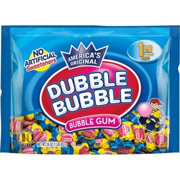 Dubble Bubble Bubble Gum 1 Lb Bag