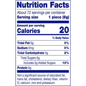Dubble Bubble Bubble Gum 1 Lb Bag