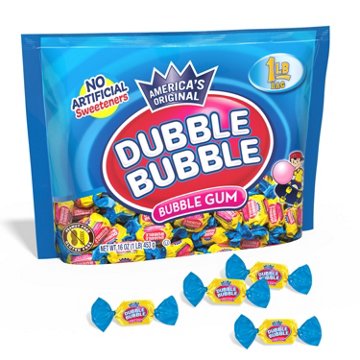 Dubble Bubble Bubble Gum 1 Lb Bag