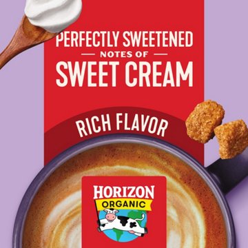 Horizon Organic Real Dairy Chantilly Sweet Cream Coffee Creamer, 24 oz