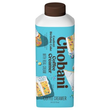 Chobani Confetti Birthday Cake Creamer, 24 oz