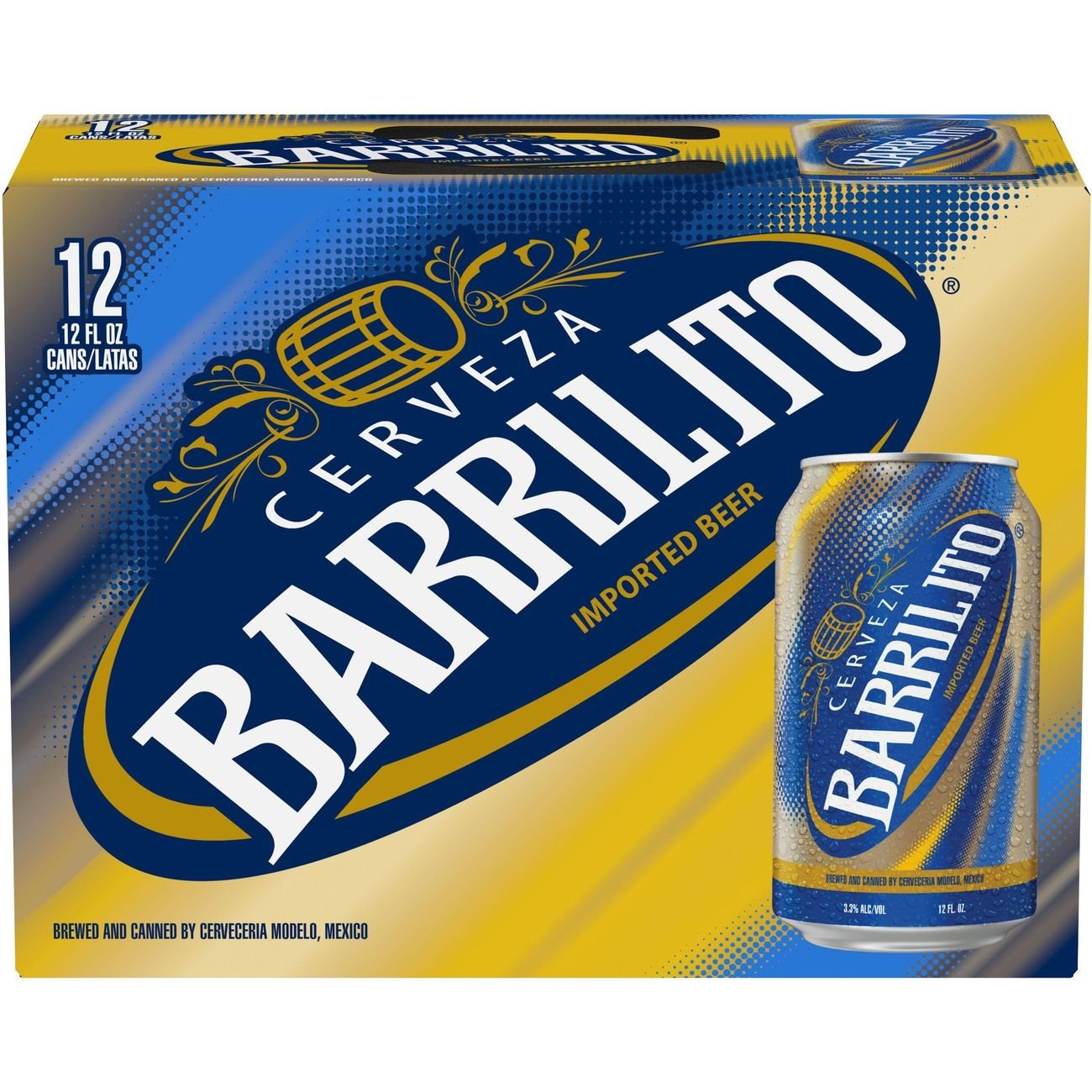 Barrilito Cerveza Beer 12 pk Cans - Shop Beer at H-E-B