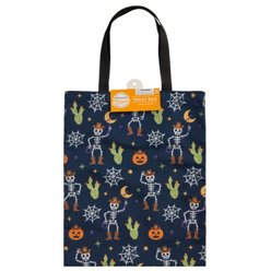 Destination Holiday Cowboy Skeleton Treat Bag With Handle, Each