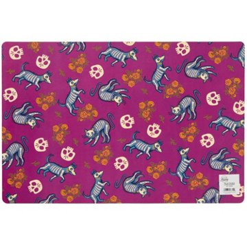 Destination Holiday Pet & Novios Day Of Dead Reversible Placemat