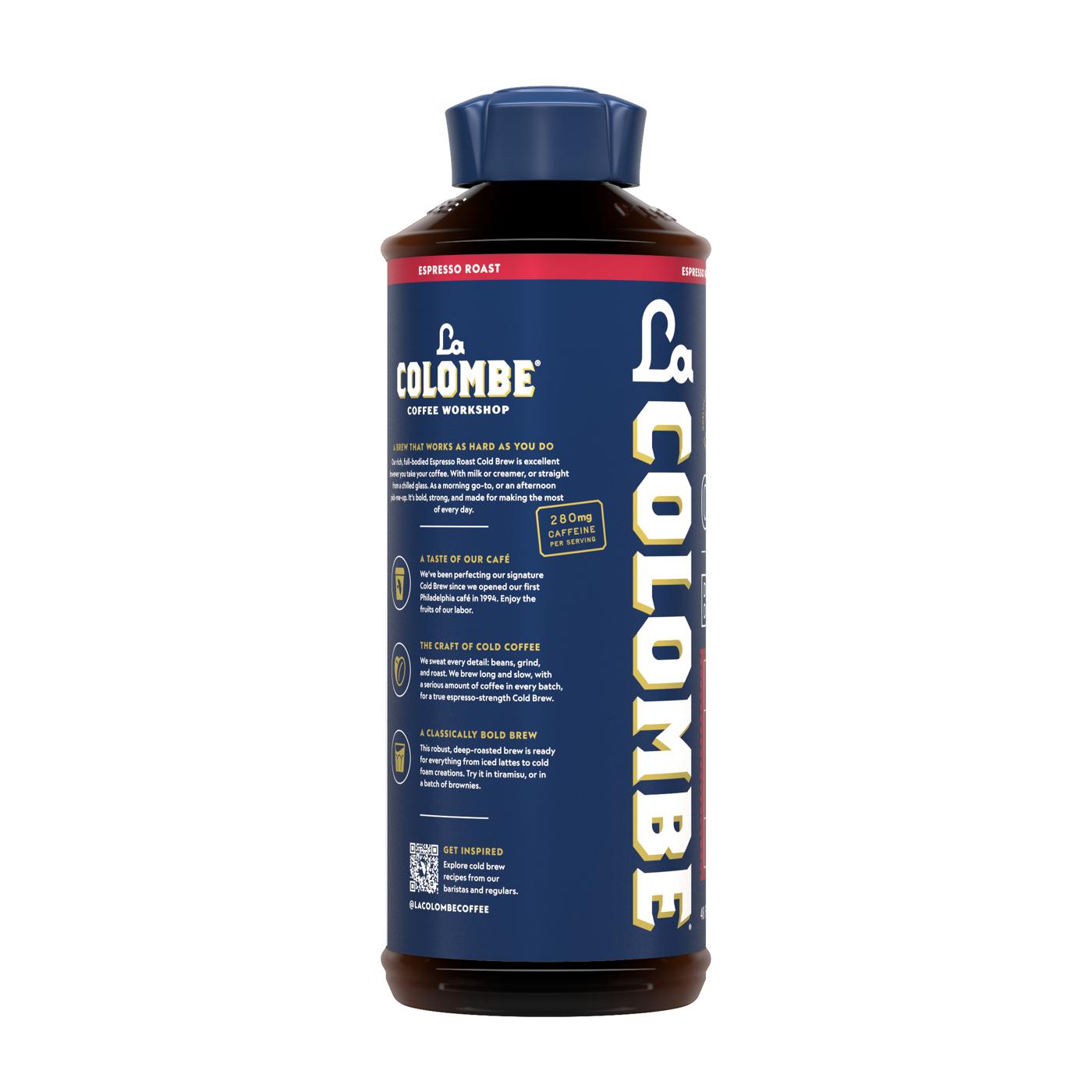 La Colombe Unsweet Espresso Roast Black Cold Brew Coffee; image 3 of 3