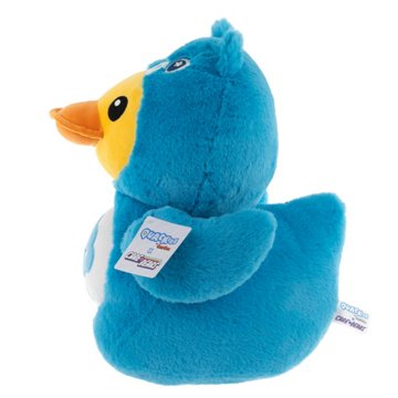 Quackerz Duck Plush Toy - Grumpy Bear, 14"