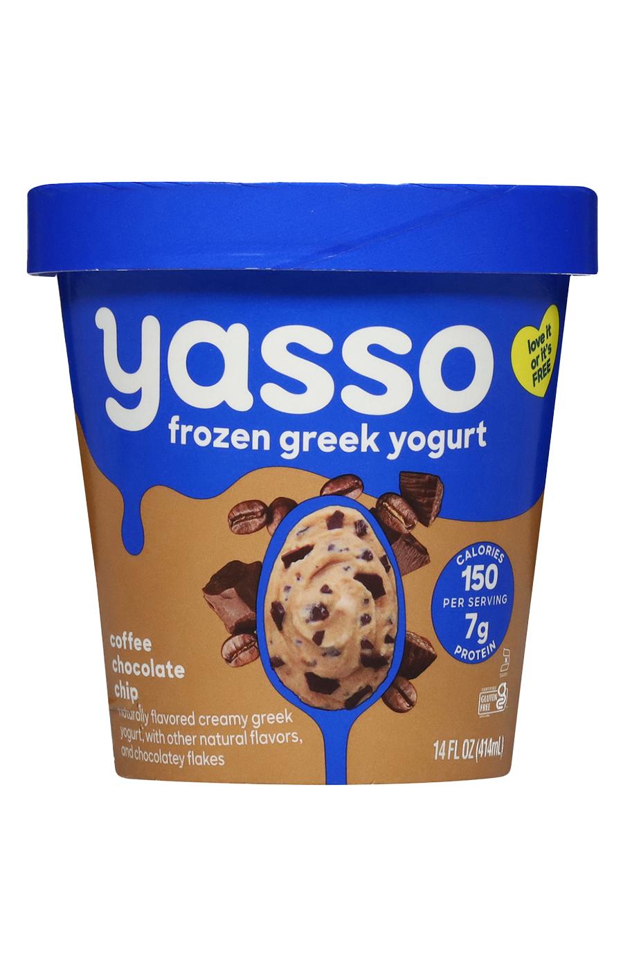 Yasso Frozen Greek Yogurt - Coffee Chocolate Chip; image 1 of 5