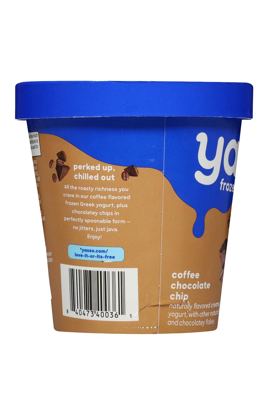 Yasso Frozen Greek Yogurt - Coffee Chocolate Chip; image 3 of 5