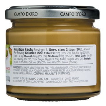 Campo d'Oro Pistachio Butter