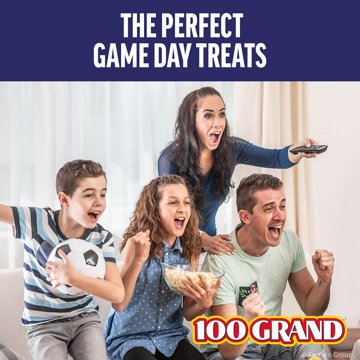 100 Grand Fun Size Candy Bars, 4 pk