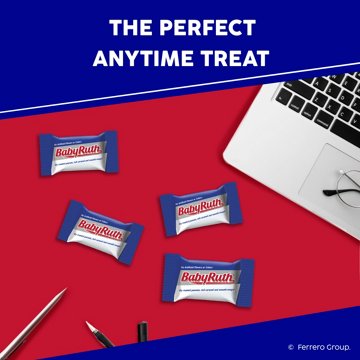 Baby Ruth Fun Size Candy Bars, 4 pk