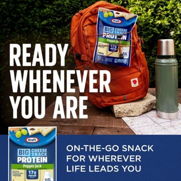 Kraft Protein + Reduced Fat Pepper Jack Cheese Sticks