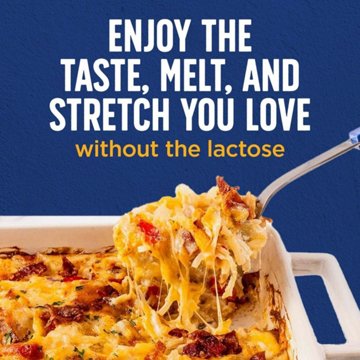 Kraft Lactose Free Mild Cheddar Shredded Cheese