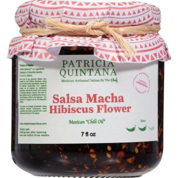 Patricia Quintana Salsa Macha Hibiscus Flower Chili Oil, 7 oz
