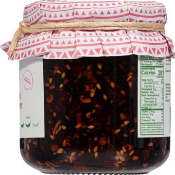 Patricia Quintana Salsa Macha Hibiscus Flower Chili Oil, 7 oz