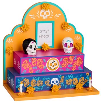 Destination Holiday Day Of The Dead Ofrenda Altar With Accessories