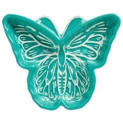 Destination Holiday Day Of The Dead Monarch Tidbit Plate, Each