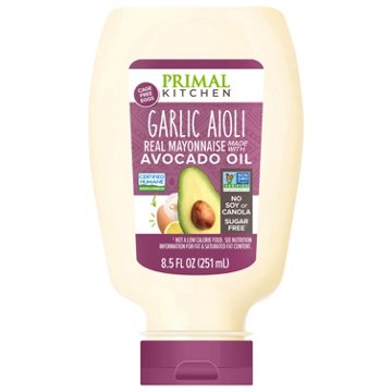Primal Kitchen Garlic Aioli Real Mayonnaise with Avocado Oil