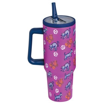Destination Holiday Cat & Dog Day of the Dead Tumbler
