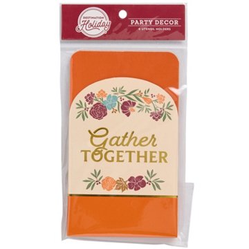 Destination Holiday Gather Together Utensil Holder, 6 ct