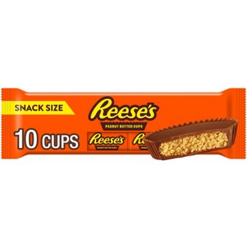 Reese's Milk Chocolate Snack Size Peanut Butter Cups - Snack Size