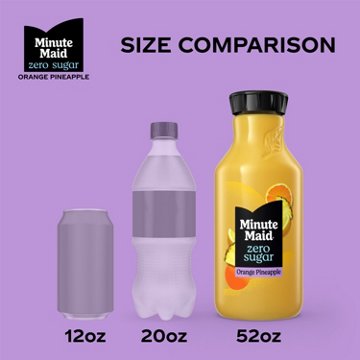 Minute Maid Zero Sugar Orange Pineapple Juice Drink