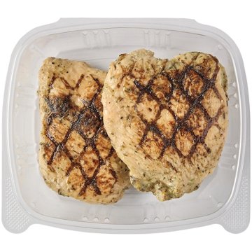 Meal Simple by H-E-B Grilled Herb Chicken Breasts - 2 ct (Sold Cold)