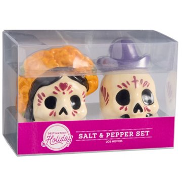 Destination Holiday Day Of The Dead Los Novios Salt And Pepper Set