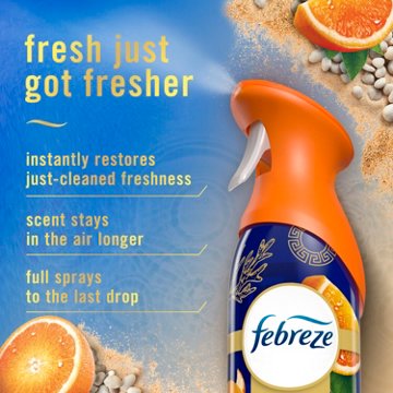 Febreze Luxe Air Freshener Odor Fighting Room Spray - Tranquil Cyprus Coves Scent