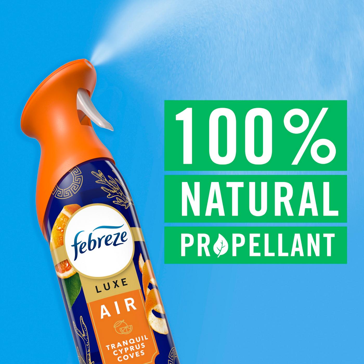 Febreze Luxe Air Freshener Spray - Tranquil Cyprus Coves; image 7 of 7