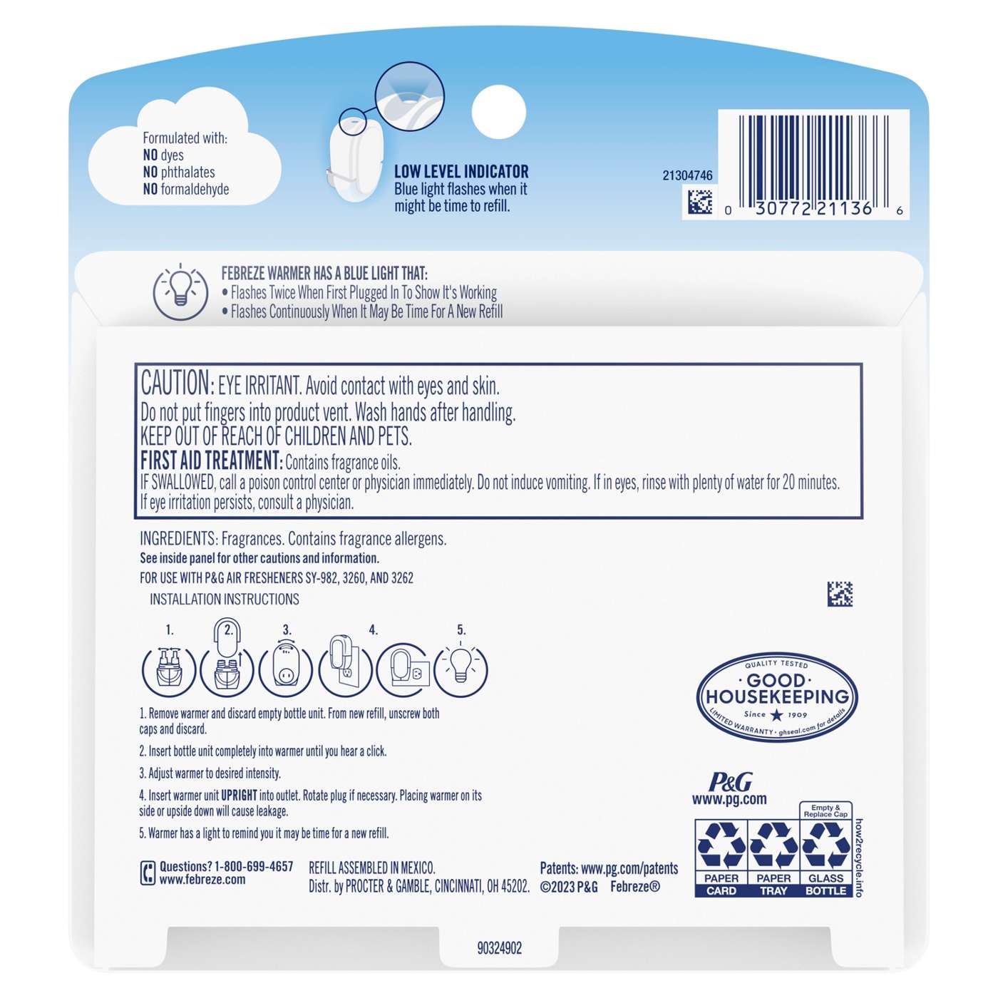 Febreze Plug Scented Oil Refills - Lilac Sunrise; image 5 of 7