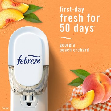 Febreze Plug Scented Oil Refills - Juicy Summer Peaches, 2 ct