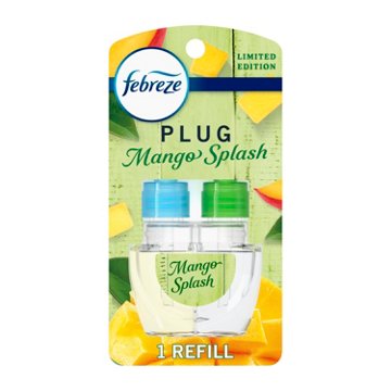 Febreze Plug Scented Oil Refill - Mango Splash, 0.87 oz